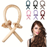 3pcs/Set Heatless Hair Curler Set - Effortlessly Create Beautiful Curls with No Heat Damage - Safe, Adjustable & Reusable Styling Tools for All Hair Types