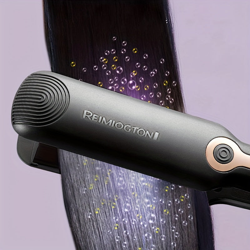 2-in-1 Styling Masterpiece - Professional Hair Straightener and Curler with Adjustable Heat, Ceramic Plates, and Cool-Touch Handle - Perfect Holiday Gift for Women
