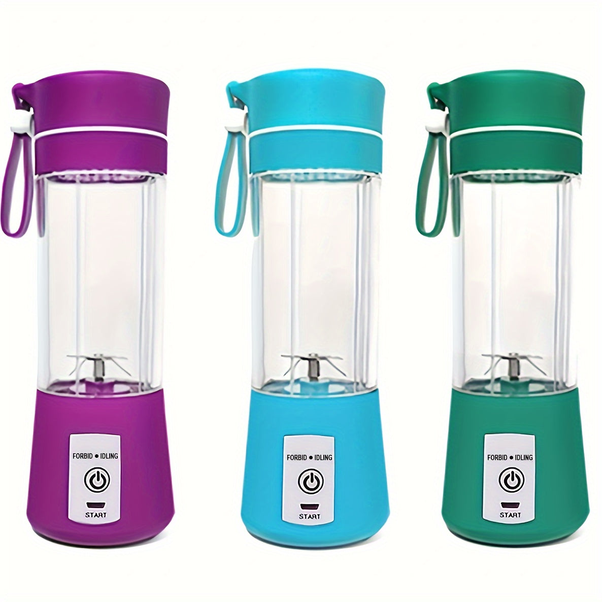 1pc Wireless Portable USB Blender, 6 Blades, Suitable For Fruit Smoothies, Home Automatic Juice Cup For Baby And Mommy