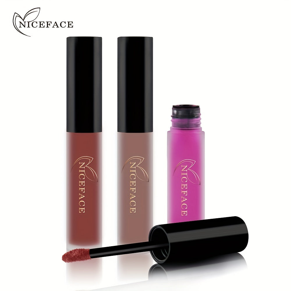20 colors High Pigmented Matte Lip Glaze - Long-Lasting, Smudge-Proof, Non-Moisturizing Lipstick Valentine's Day Gifts