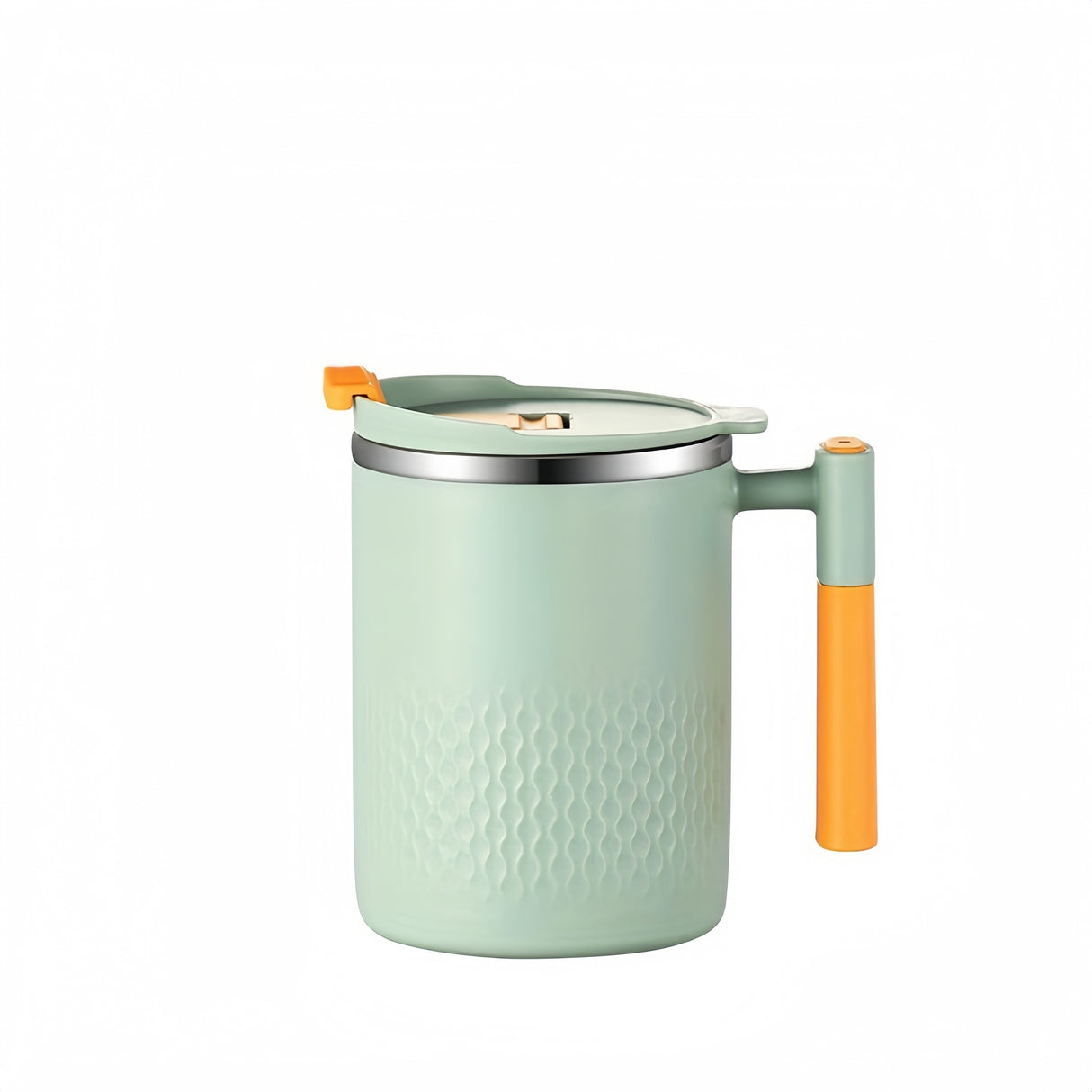 1pc, 15.2oz Premium Thermal Insulated Stainless Steel Coffee Mug with Lid - Keeps Drinks Hot or Cold for Hours, Sweat-Free and Spill-Proof, Perfect for Summer, Outdoor Activities, and Birthday Gifts