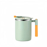 1pc, 15.2oz Premium Thermal Insulated Stainless Steel Coffee Mug with Lid - Keeps Drinks Hot or Cold for Hours, Sweat-Free and Spill-Proof, Perfect for Summer, Outdoor Activities, and Birthday Gifts