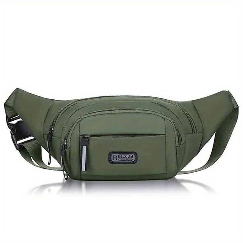 Men'S Belt Bag Women'S Waist Bag Waist Bag Hiking Travel Camping Running Sports Outdoor, Money Belt Shoulder Hip Waist Bag with Adjustable Shoulder Strap Sports Travel