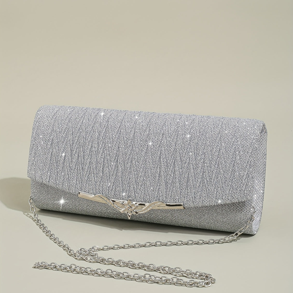 Women Sparkling Clutch Purse Elegant Glitter Evening Bags Bling Evening Handbag For Dance Wedding Party Prom Bride. Sparkling Stone Decor Metal Frame Clutch Bag