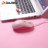 Dareu LM121 wired gaming office mouse ultra light gaming mouse 66g high quality perfor Cost-effectivemance