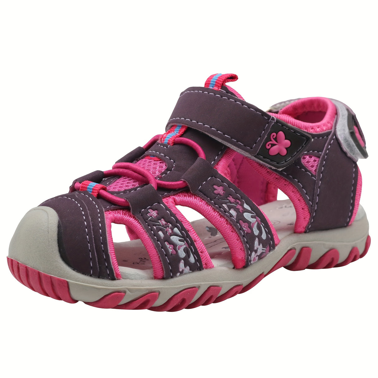 Super Breathable Kids Sandals - Non-Slip & Durable, Quick-On Hook & Loop for Beach, Water & Outdoor Fun - Boys & Girls Sizes