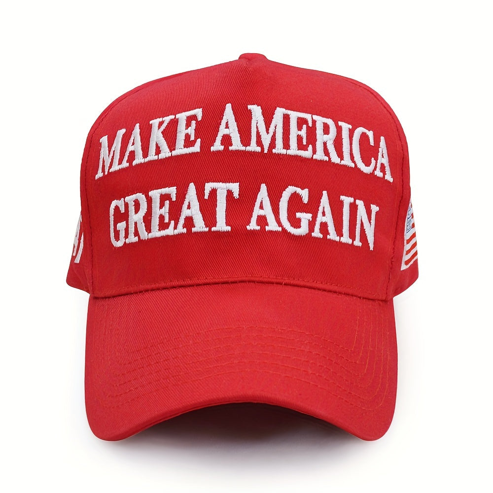 Make America Great Again Outdoor Peaked Cap Adjustable Simple Embroidery English Baseball Cap