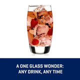 Set of 8 Ellendale 16oz Heavy Base Drinking Glasses - Durable, Clear Glassware for Spill-Proof Sipping, Perfect for Cold Beverages, Dishwasher Safe, Ideal for Home & Gifting, Drinking Glass Set