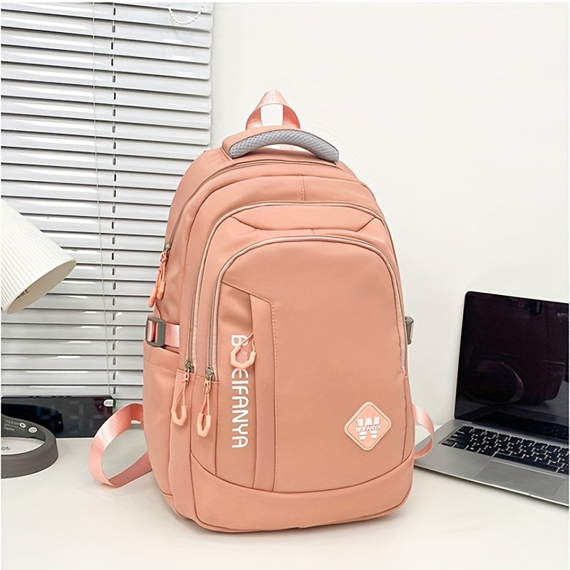 Shoulder Bag Nylon Large Capacity Lightweight Backpack for Junior and Senior High School Students, Strong and Durable School Bag New Backpack