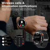 LIGE Smart Watch With 1.46" IPS High-definition Full Touch Screen/LED Lights/IP67 Waterproof/Customized Dials/Data/sports/sports Records/weather/information Reminders, Multi-functional Watches For Android And IPhone, Exquisit