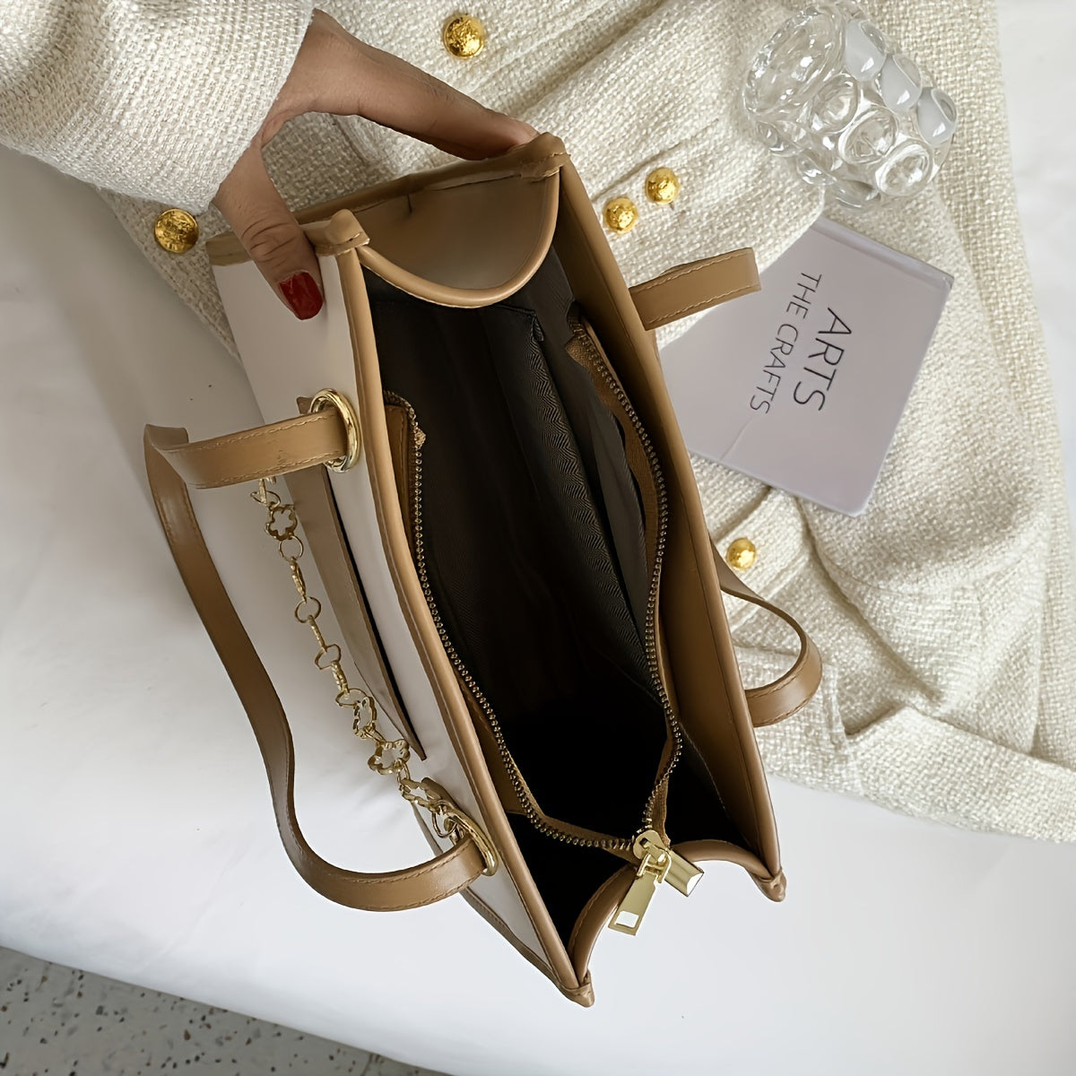 Spacious & Stylish Womens Tote Bag - Premium PU Leather, Large Capacity, Versatile Shoulder Handbag & Purse for Everyday Fashion