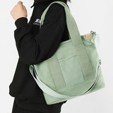 1pc Tote Bag Women And Men Small Satchel Bag Stylish Mini Tote Handbag Canvas Hobo Bag Fashion Crossbody Bag Shoulder Bag 2023