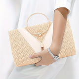 Stylish Chain Shoulder Bag, Retro Tassel Decor Braided Handbag, Versatile Banquet Evening Party Clutch Purse - Perfect for Carnival Mardi Gras Music Festival