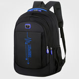 Spring New Backpack, Leisure Business Travel Backpack, Large Capacity Junior High School Bag, Computer Men's Bag (Zipper Direction Assorted Varieties)