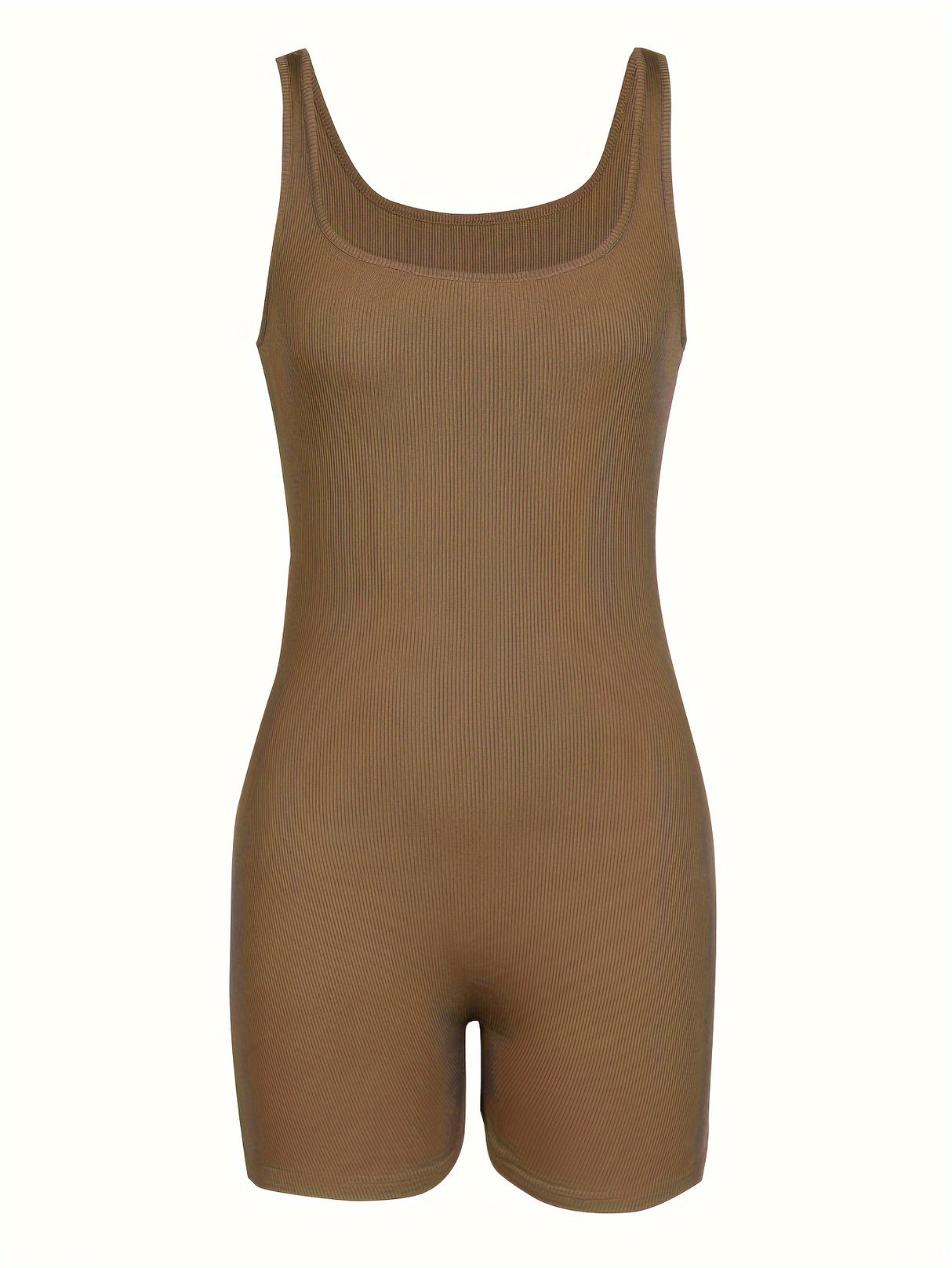 3Pcs Set Sleeveless Yoga Jumpsuits - High Stretch & Comfort Square Neck, Versatile Activewear for Women