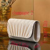 Striped Polyester Evening Clutch Bag with Removable Strap - Elegant Party Accessory for Women with Buckle Closure and Nylon Lining - Versatile Fashion Handbag for Formal Wear