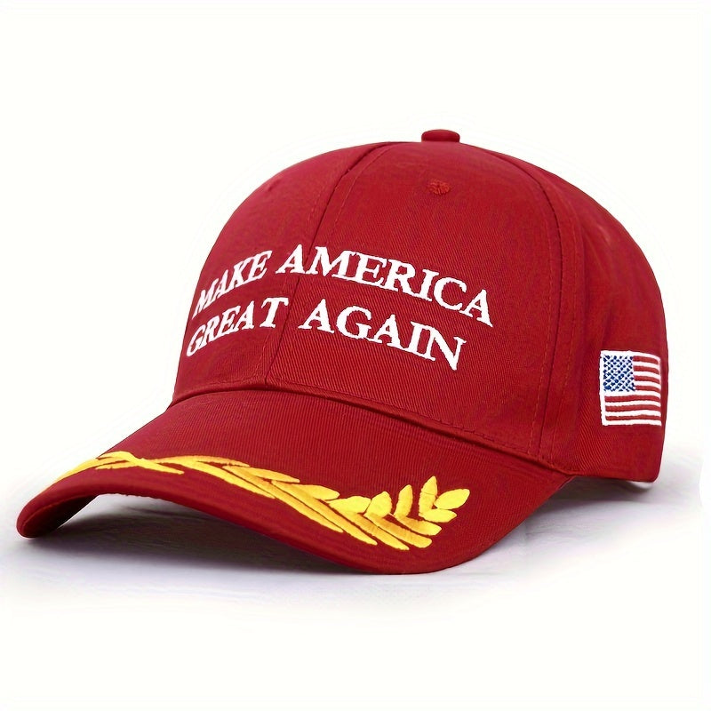 Make America Great Again Outdoor Peaked Cap Adjustable Simple Embroidery English Baseball Cap