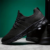 JNAK Breathable Mesh Running Shoes - Slip-On Design with MD Sole for Men and Women - Perfect for Sports & Leisure Activities in Spring/Summer/Fall