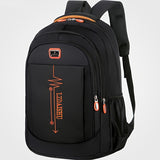 Spring New Backpack, Leisure Business Travel Backpack, Large Capacity Junior High School Bag, Computer Men's Bag (Zipper Direction Assorted Varieties)