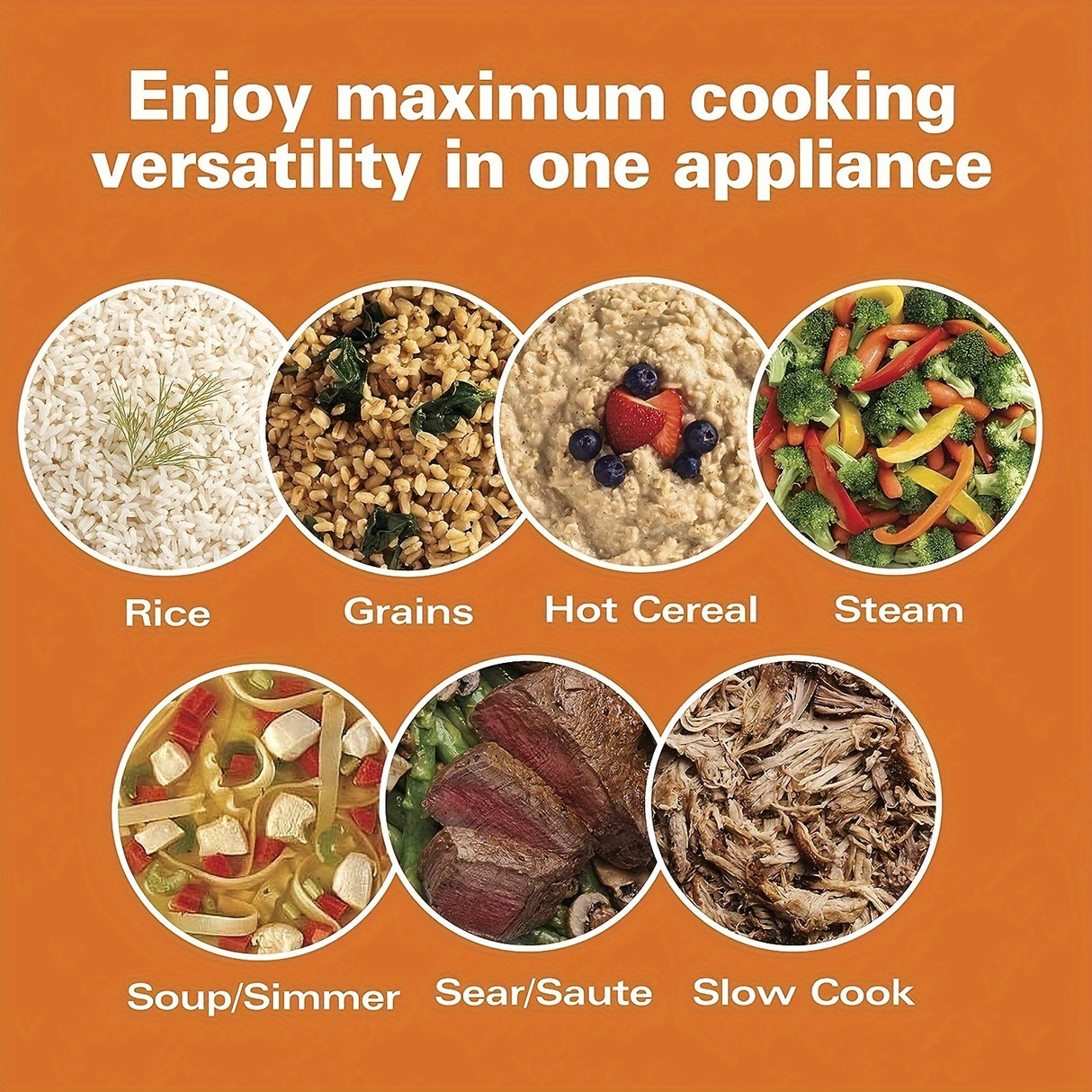 7-in-1 Electric Pressure Cooker  Slow Cooker  Rice Cooker  Steamer, Sauté  Yogurt Maker, Warmer & Sterilizer Stainless Steel, 6 Quart
