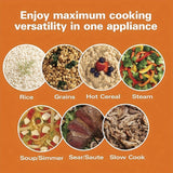 7-in-1 Electric Pressure Cooker  Slow Cooker  Rice Cooker  Steamer, Sauté  Yogurt Maker, Warmer & Sterilizer Stainless Steel, 6 Quart