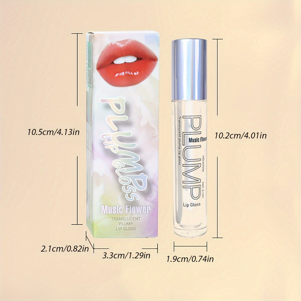 Charming, Smudge-Proof Lip Enhancer Lip Gloss: Shiny Liquid Lipstick & Nourishing Lip Stain Valentine's Day Gifts Contain Plant Squalane