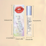Charming, Smudge-Proof Lip Enhancer Lip Gloss: Shiny Liquid Lipstick & Nourishing Lip Stain Valentine's Day Gifts Contain Plant Squalane