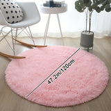 1pc Luxurious Shaggy Rug - Ultra-Soft, Non-Slip, Water-Resistant for Home Comfort - Ideal for Bedroom, Living Room, Nursery & Dorm Decor (4x4)