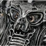 Personality Cobra Shape Backpack Funny Weird Punk Backpack American Street School Bag Men's And Women's Fashion Unique Specialty-shaped Biker Backpack Alien Vs. Predator Street Punk Unisex Backpack