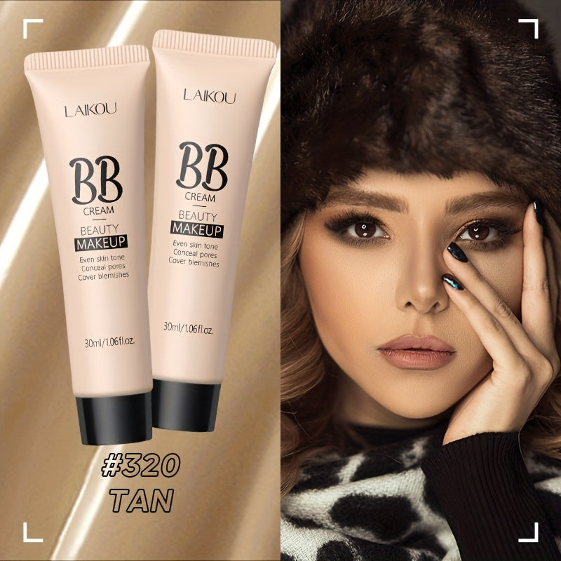 Buy 1 Take 1 - LAIKOU Long Wearing BB Cream, Waterproof Hides Pores