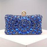 Luxury Evening Clutch Bag, Dual-Sided Multi-Color Fashion Glitter Purse, For Women, Party Wedding Banquet, Versatile Chain Shoulder Bag
