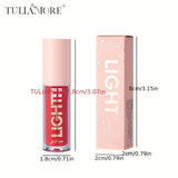 12 Colors Pearlescent Moisturizing Lip Gloss - Lustrous Mirror Nude Lip Stain with Natural Lip Oil for Valentine's Day Gifts