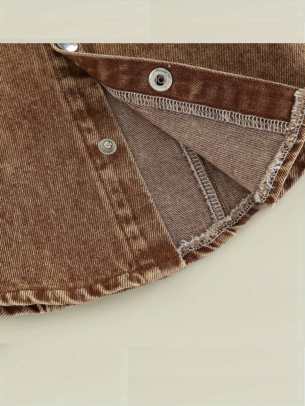 Toddler Boys Girls Outerwear Denim Jackets Button Down Jeans Coat Long Sleeve Shirt Top Fall Cowboy Clothes For 708.66inch-6Y