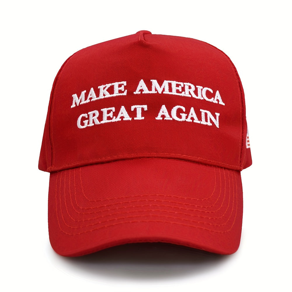 Make America Great Again Outdoor Peaked Cap Adjustable Simple Embroidery English Baseball Cap