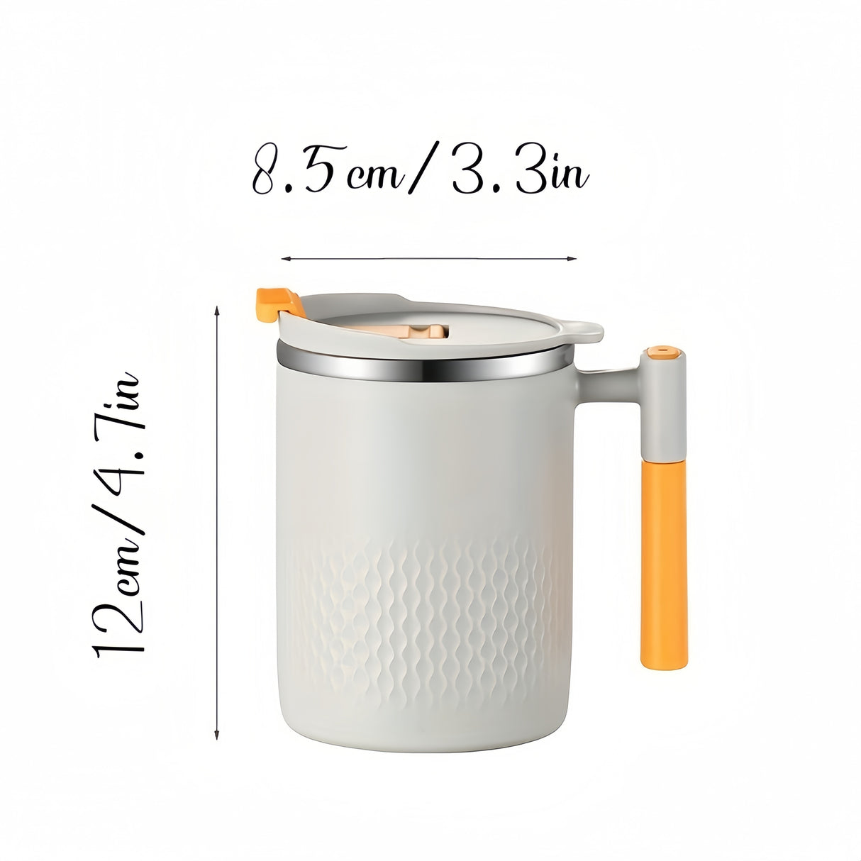 1pc, 15.2oz Premium Thermal Insulated Stainless Steel Coffee Mug with Lid - Keeps Drinks Hot or Cold for Hours, Sweat-Free and Spill-Proof, Perfect for Summer, Outdoor Activities, and Birthday Gifts