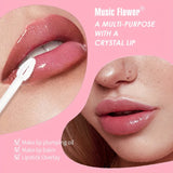 Charming, Smudge-Proof Lip Enhancer Lip Gloss: Shiny Liquid Lipstick & Nourishing Lip Stain Valentine's Day Gifts Contain Plant Squalane