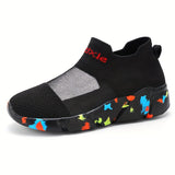 Women's Wear Resistant And Non-slip Running Shoes, Breathable And Comfortable Sock Shoes