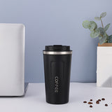 304 Stainless Steel Double-Layer Vacuum Insulated Coffee Mug With Leak-Proof Lid - Perfect For Restaurant/ Hotel/ Commercial, And Outdoor Use! Eid Al-Adha Mubarak