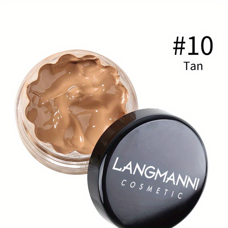Concealer Foundation Professional Full Cover Matte Base Make Up Waterproof, Moisturizing And Brightening Liquid Foundation