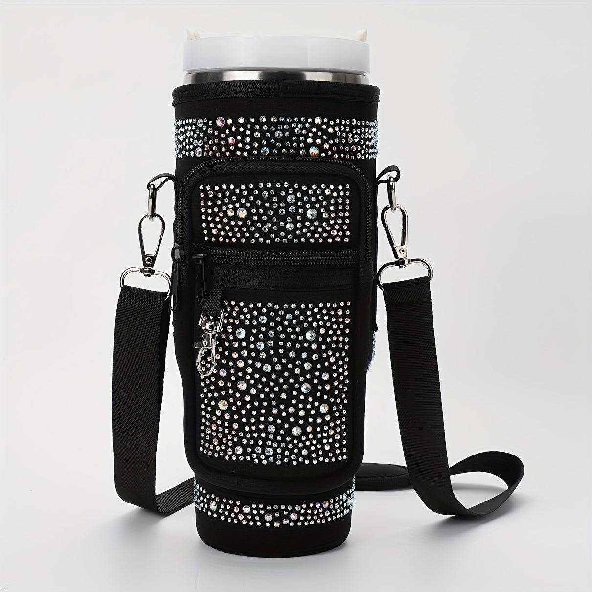 [Phone Belt Bag] Adjustable Cup Belt Bag With Phone Pocket | Water Bottle Carrier Bag
