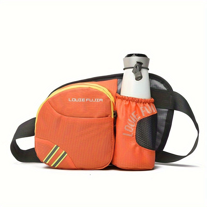 Womens Adjustable Casual Waist Pack - Zipper Closure, Polyester Lining, Solid Color, Versatile Travel & Outdoor Fanny Pack with Adjustable Strap - Simple and Stylish Vacation Belt Bag for Everyday Use