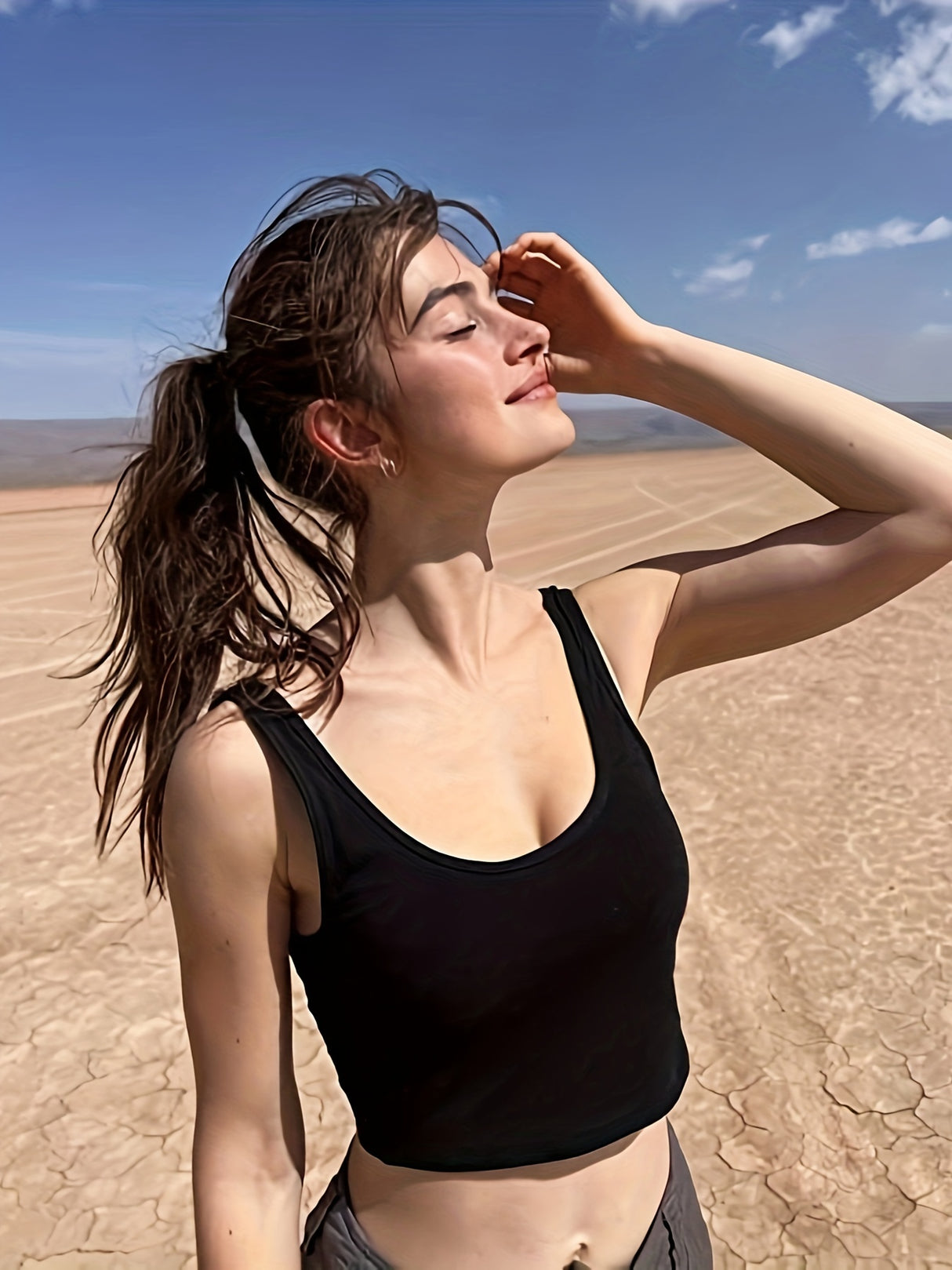 Buy 2 Get 1 Free, total of 3 Pack Solid Tank Tops - Vests for Women, Sleeveless Slim Crop Tops for Summer, Casual, Breathable, Quick-Drying, Comfortable, and Versatile Clothing
