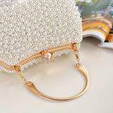 Luxurious Pearlized Evening Clutch Bag - Clutches with Chain Strap, Crossbody & Handheld Style for Women, Perfect for Parties, Banquets, Prom, and Formal Events - Versatile Mini Purse with Elegant Design and Sophisticated Loo