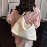 Minimalist Large Capacity Hobo Bag, Trendy Simple Crossbody Tote Bag, Women's Handbag & Shoulder Shopper Bag
