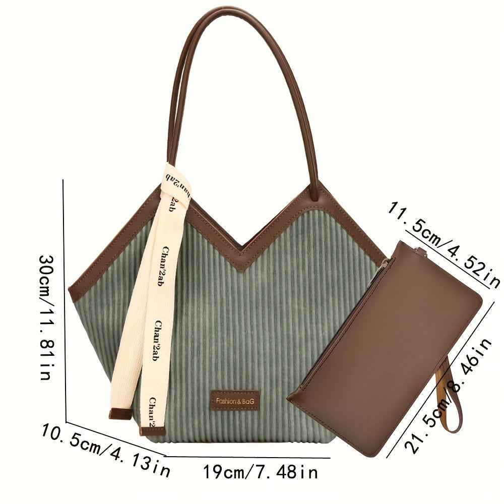 Love Design Tote Bag, Trendy Large-capacity Shoulder Bag, Faux Leather Simple Bag For Work - For Women - Suitable for Office, Shopping, Travel - Perfect Gift for Fashionistas