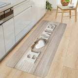 1pc 3D Heart Print Kitchen Mat, Sweet Valentine's Day Festive Rug, Washable Carpet, Suitable For Dining Room Living Room Laundry Room Indoors Home Decor Outdoors Spring Decor Gift