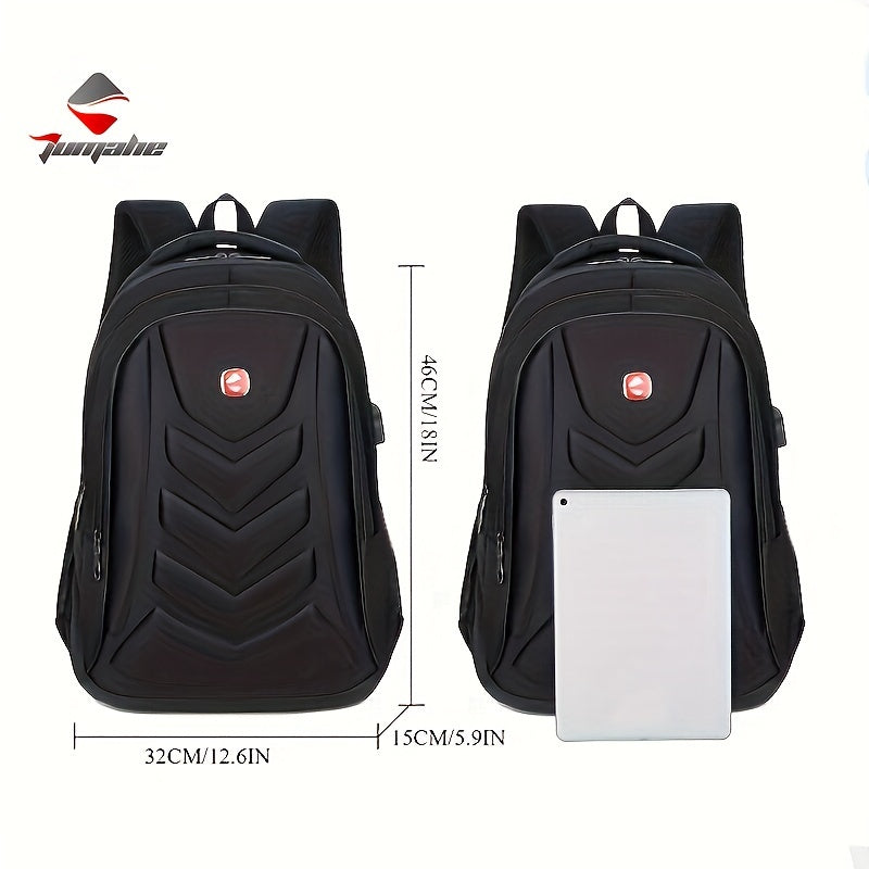 1pc New Shell Business Backpack Casual Men's Computer Bag Travel Backpack Student School Bag, Ideal choice for Gifts, School bags, Valentines Gifts