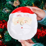 1 Set Hand-painted 3D Ceramic Christmas-themed Tableware Set with Plates, Cups, and Gift Boxes, Perfect as a Small Gift