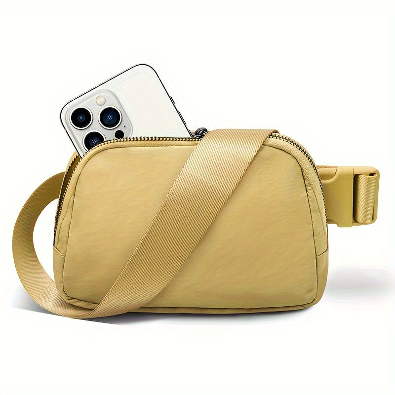 Stylish Everywhere Belt Bag - Adjustable Waist Pack for Secure, Hands-Free Adventure - Perfect for Running, Hiking, Cycling, and Outdoor Sports