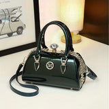 Elegant Water-Resistant Handbag – Chic Solid Color with Tassel, Adjustable Strap & Secure Buckle, Polyester Lined